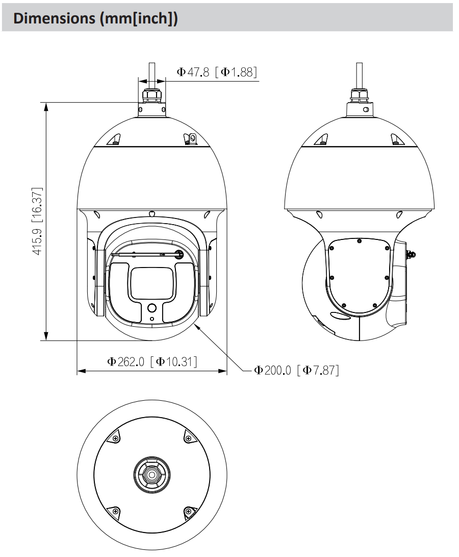 Dahua D-SD8A840-HNF-PA | EPS