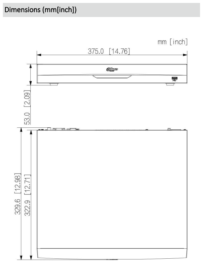 Dahua D-NVR5232-16P-EI2 Dahua D-NVR5232-16P-EI2 Detailansicht Bild 3 | EPS