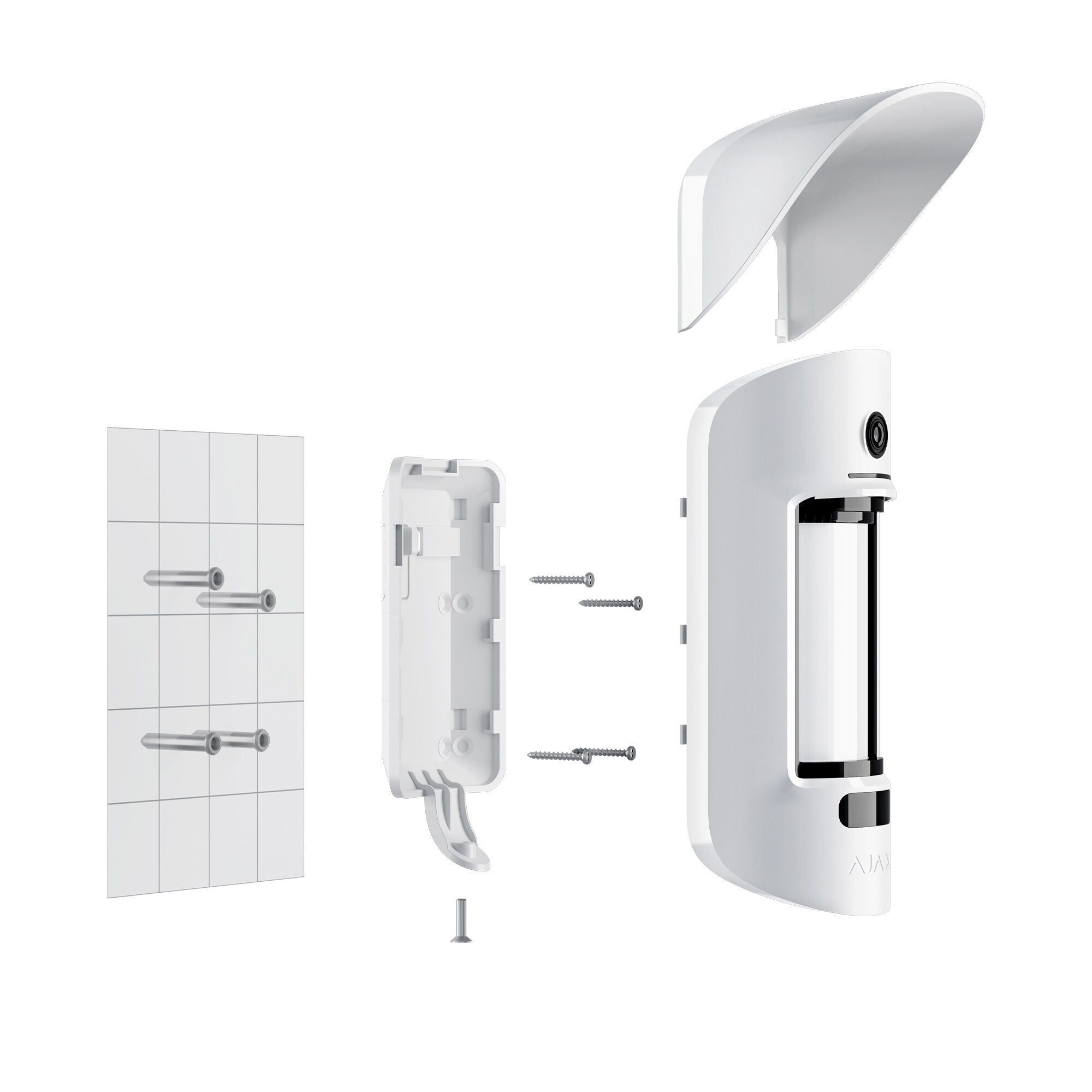 Ajax MotionCam Outdoor Weiß Ajax MotionCam Outdoor Weiß Detailansicht Bild 3 | EPS