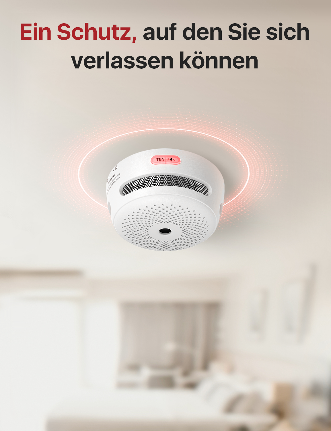 X-Sense XS01 Rauchmelder, 10-Jahres-Batterie