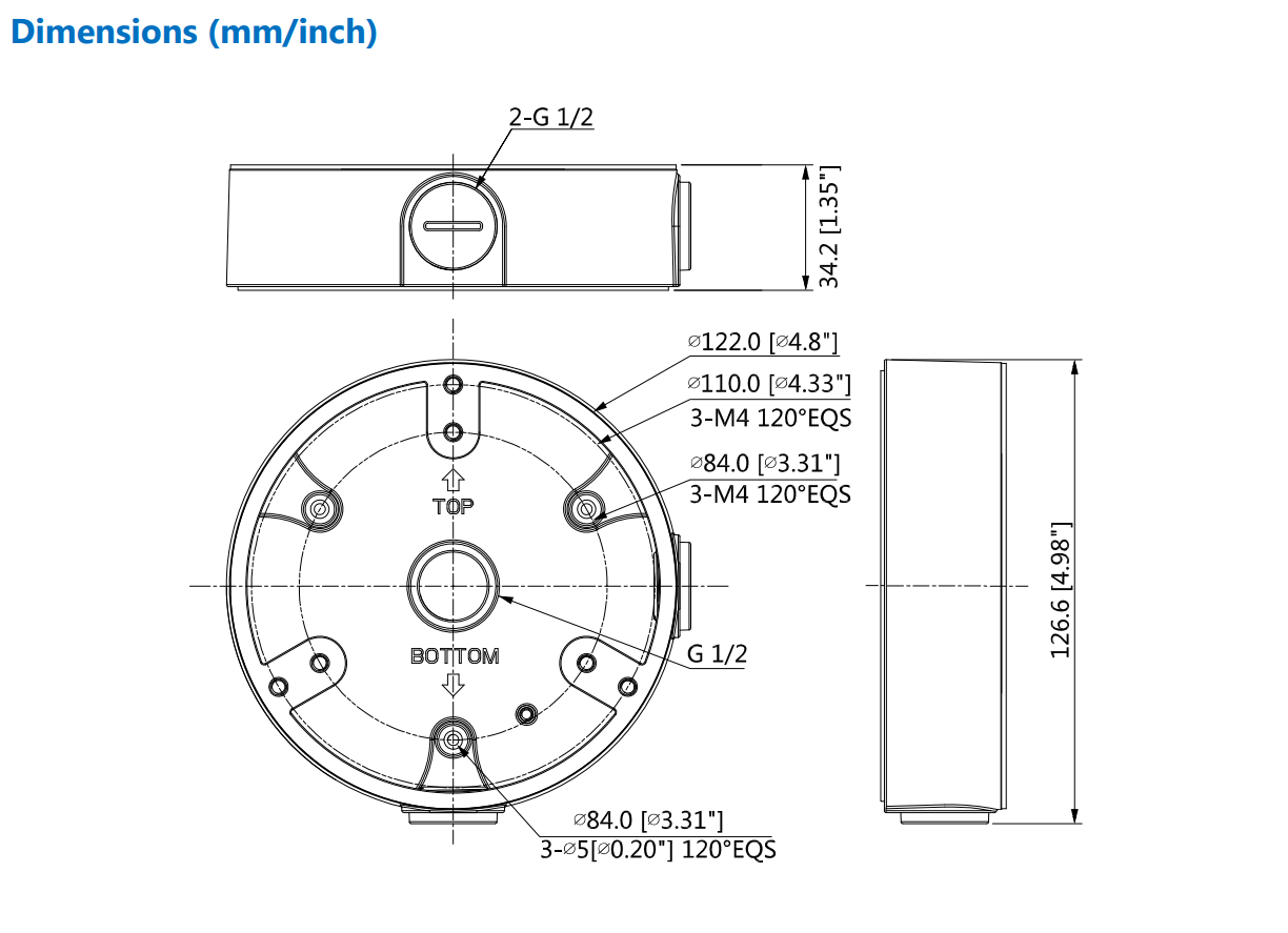 Dahua D-PFA137-B Dahua D-PFA137-B Detailansicht Bild 3 | EPS