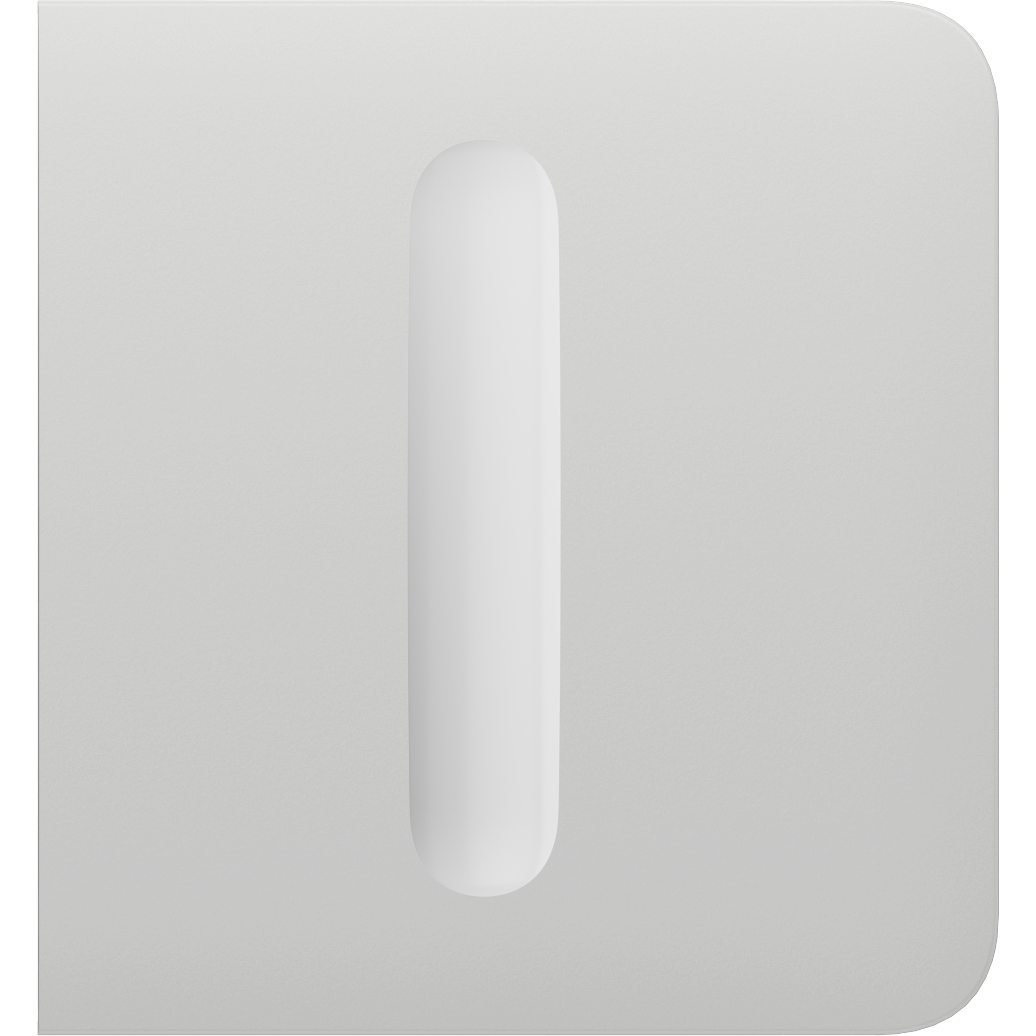 Render – Ajax SideButton (Dimmer) – white – right.png Ajax SideButton (Dimmer) Weiß