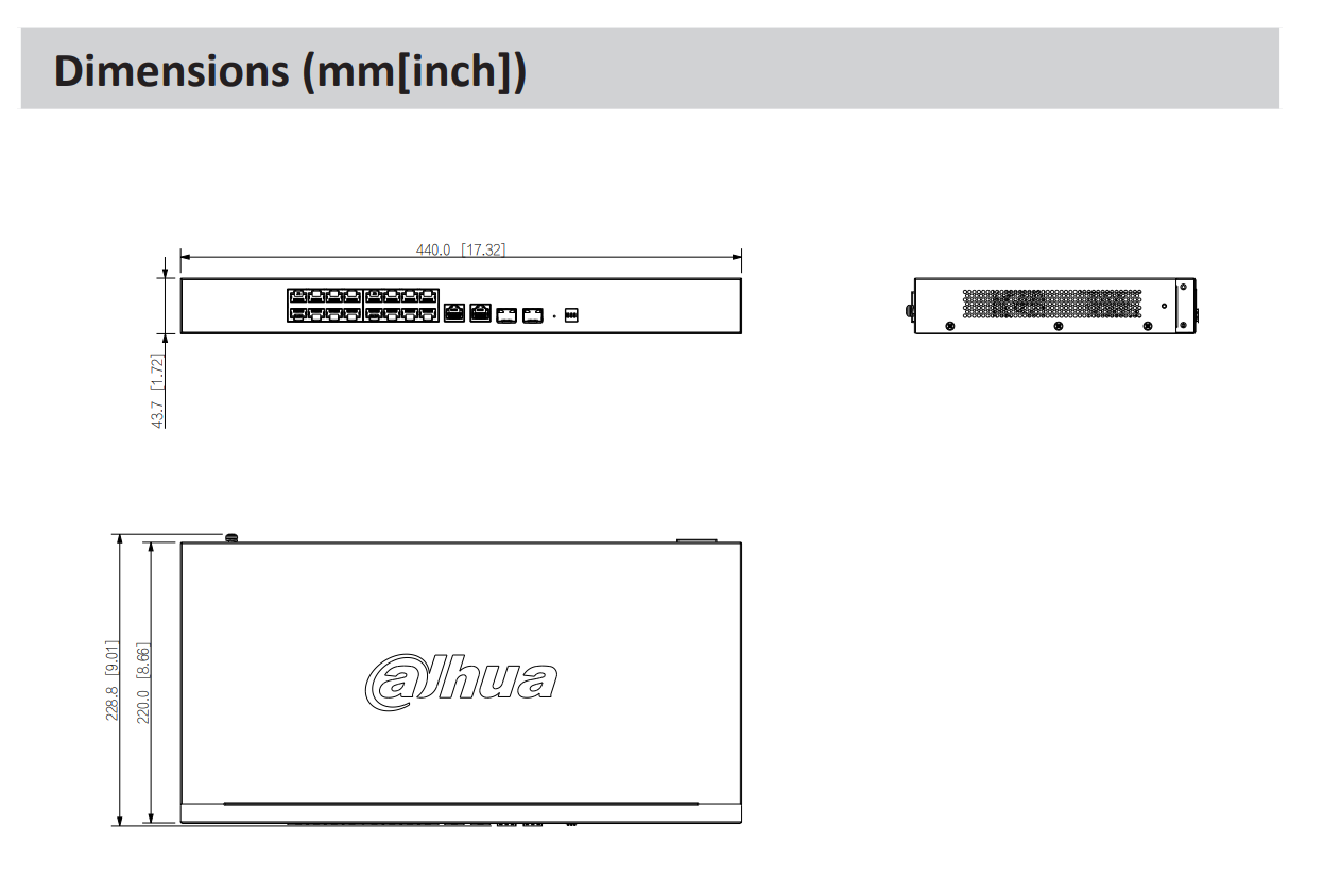 Dahua D-CS4218-16ET-135-V2 | EPS