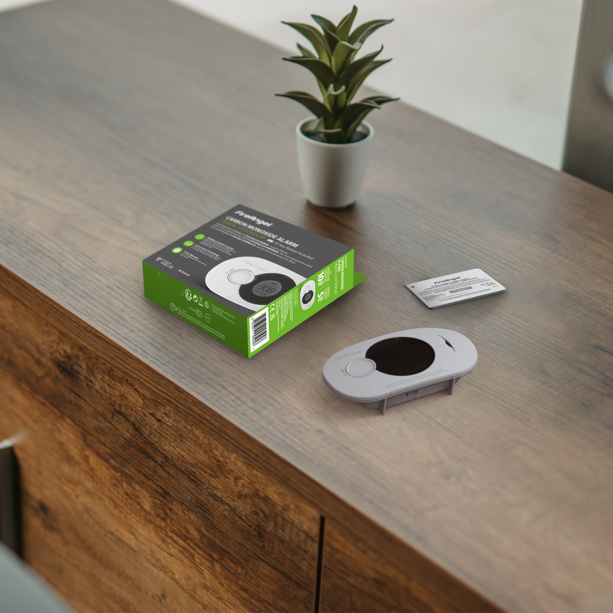 FireAngel FA-3322-EUX10 Digitaler Kohlenmonoxidwarnmelder Detailansicht Bild 20 | EPS