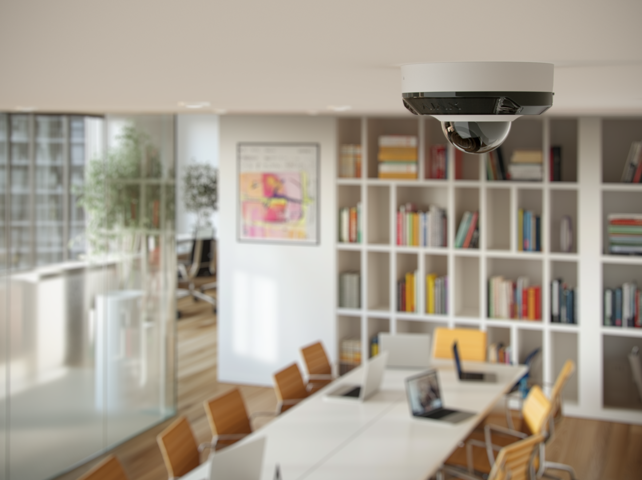 Ajax DomeCam Mini HL (5 Mp/2.8 mm) Weiß Detailansicht Bild 6 | EPS