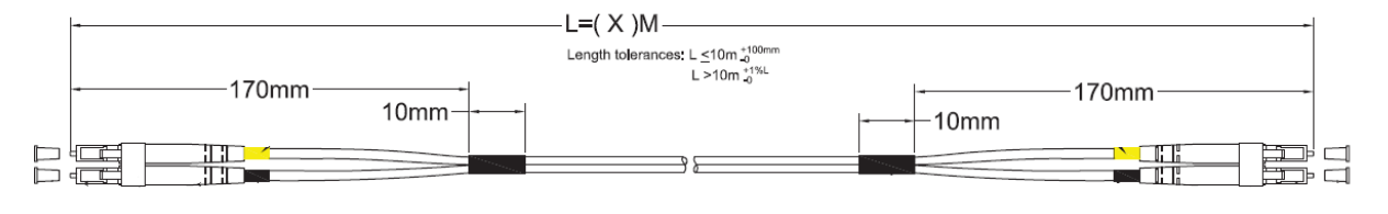 EPS Duplex Patchkabel LC-LC OM3 2m LSZH 1,2mm aqua EPS Duplex Patchkabel LC-LC OM3 2m LSZH 1,2mm aqua Detailansicht Bild 2 | EPS