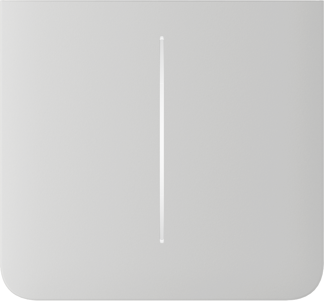 SideButton (2-gang) vertical Weiß