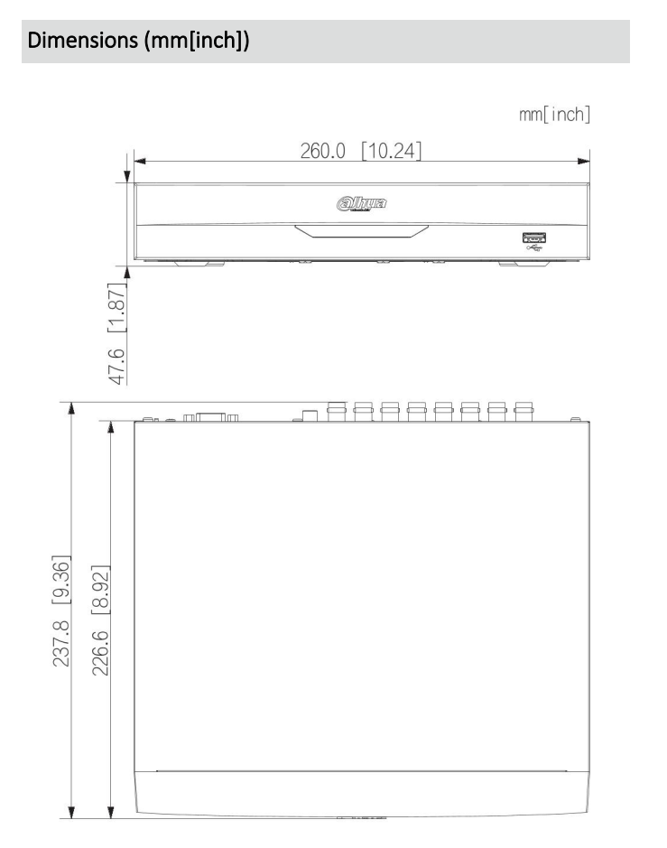 Dahua D-XVR5116HS-I3/T Detailansicht Bild 4 | EPS
