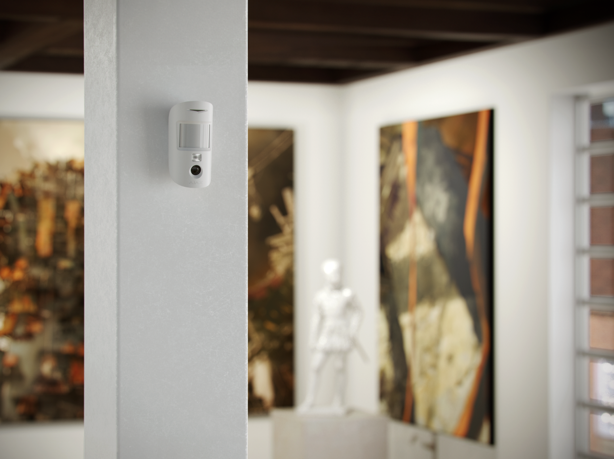 Ajax Superior MotionCam HD (PhOD) Jeweller Weiß Detailansicht Bild 5 | EPS