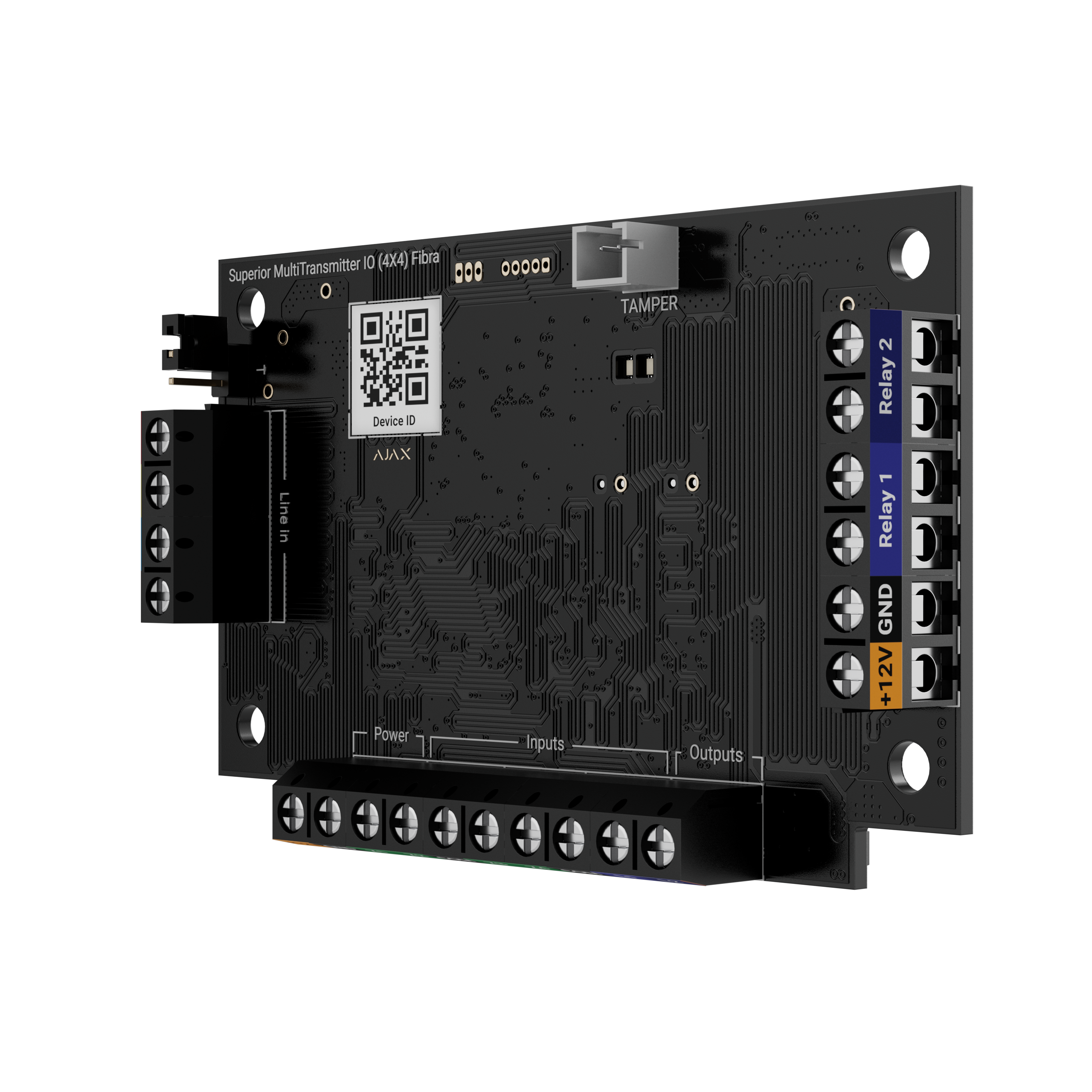 Ajax Superior MultiTransmitter IO (4x4) Fibra Ajax Superior MultiTransmitter IO (4x4) Fibra Detailansicht Bild 12 | EPS