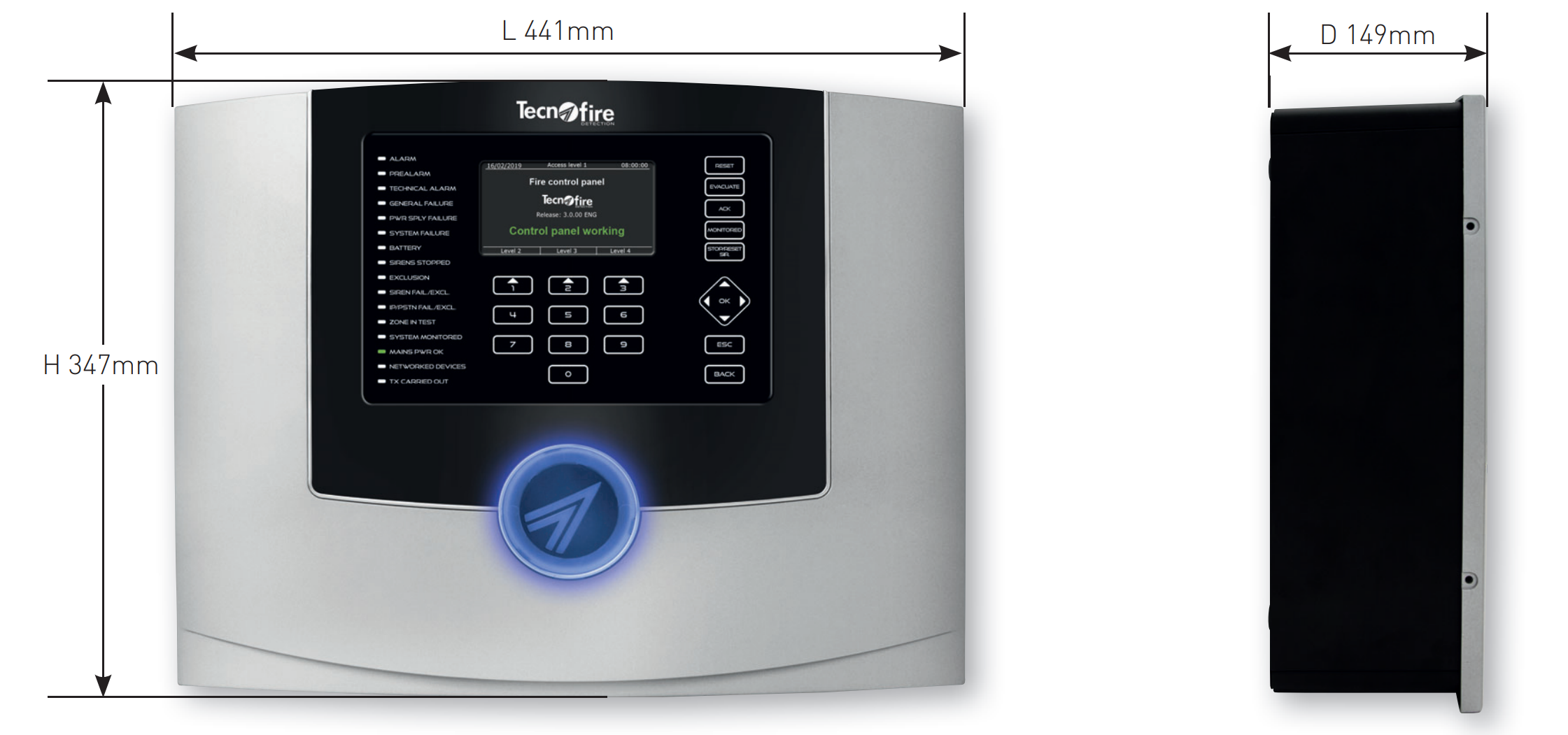 Tecnofire TF-A2-596-DE Detailansicht Bild 2 | EPS
