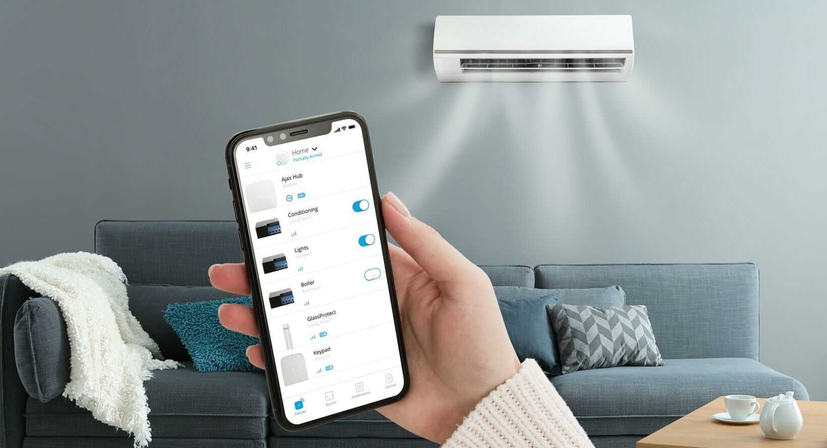 Ajax WallSwitch Schwarz Ajax WallSwitch Schwarz Detailansicht Bild 2 | EPS