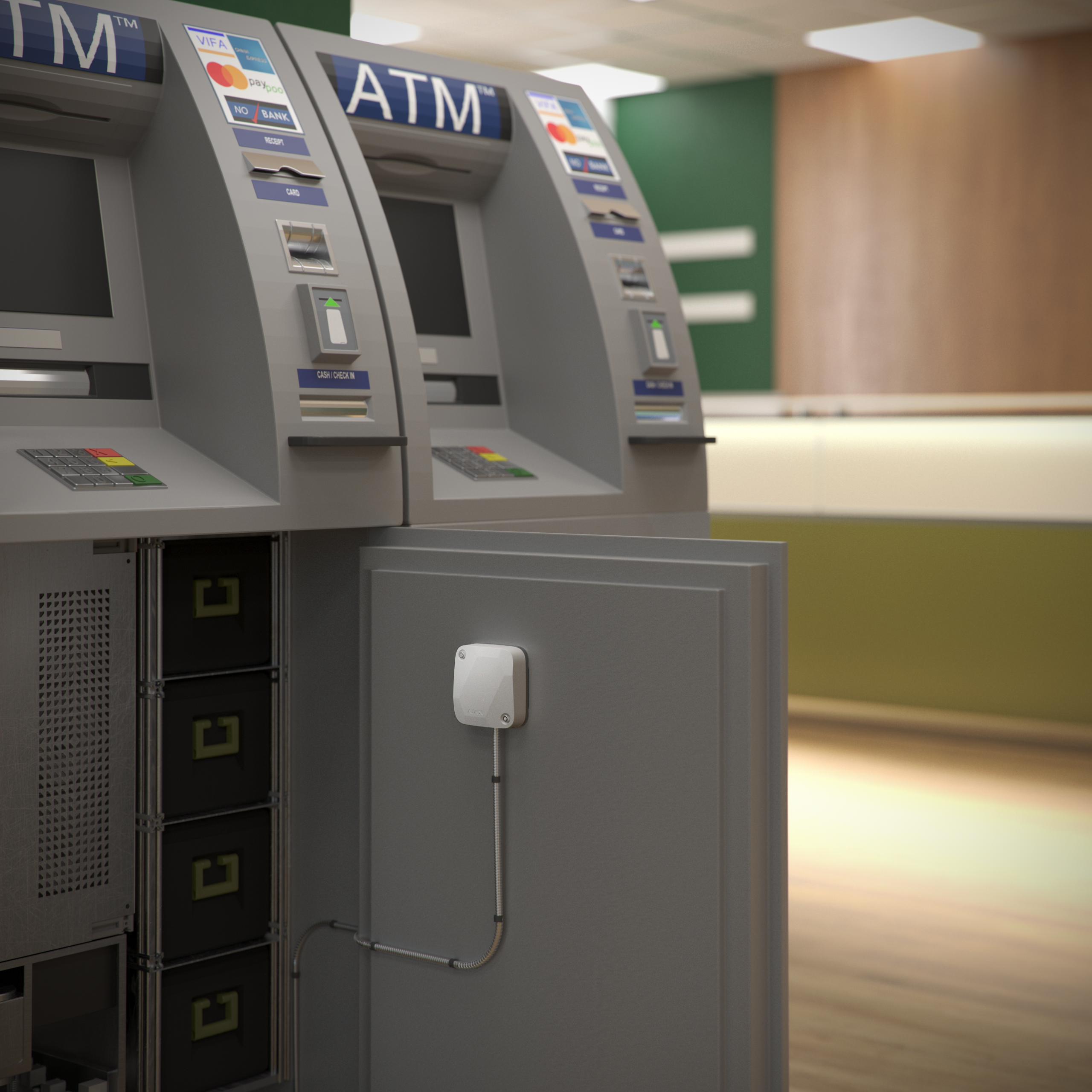 Ajax Superior SeismoProtect G3 Fibra Weiß Ajax Superior SeismoProtect G3 Fibra Weiß Detailansicht Bild 2 | EPS