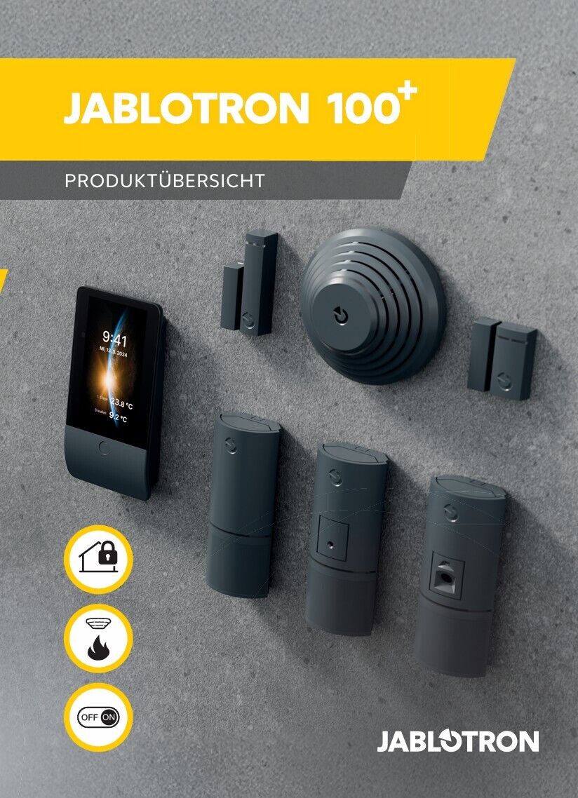 Jablotron-Produktübersicht-100+ Jablotron-Produktübersicht-100+