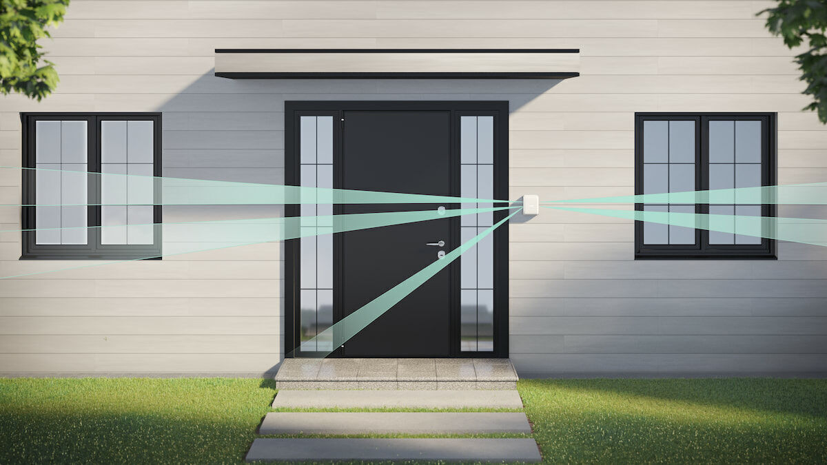 Ajax DualCurtain Outdoor Weiß Ajax DualCurtain Outdoor Weiß | EPS