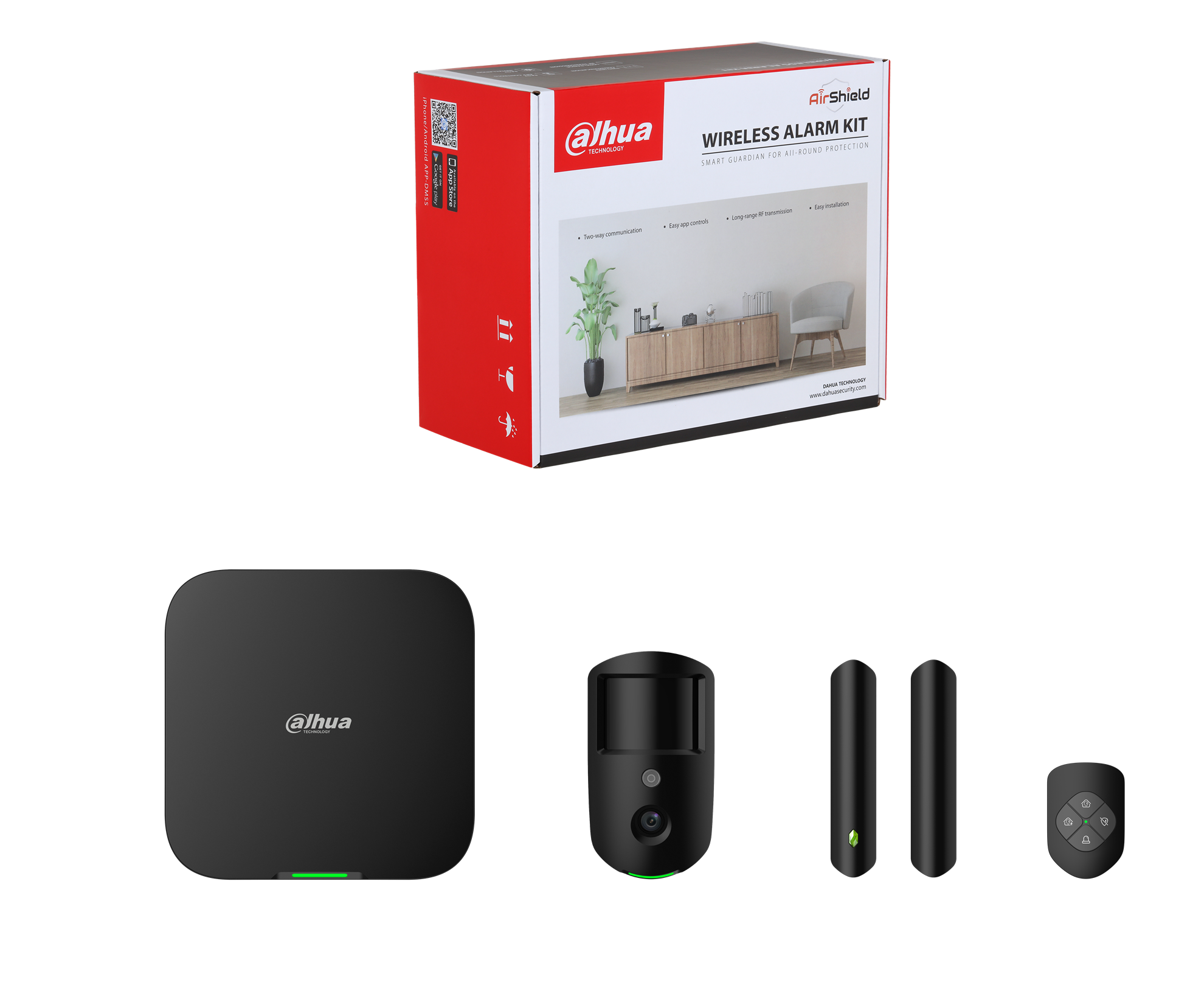 AirShield Starter-Set 4G PIR-Cam (schwarz) D-ART-ARC3800H-03-CAM