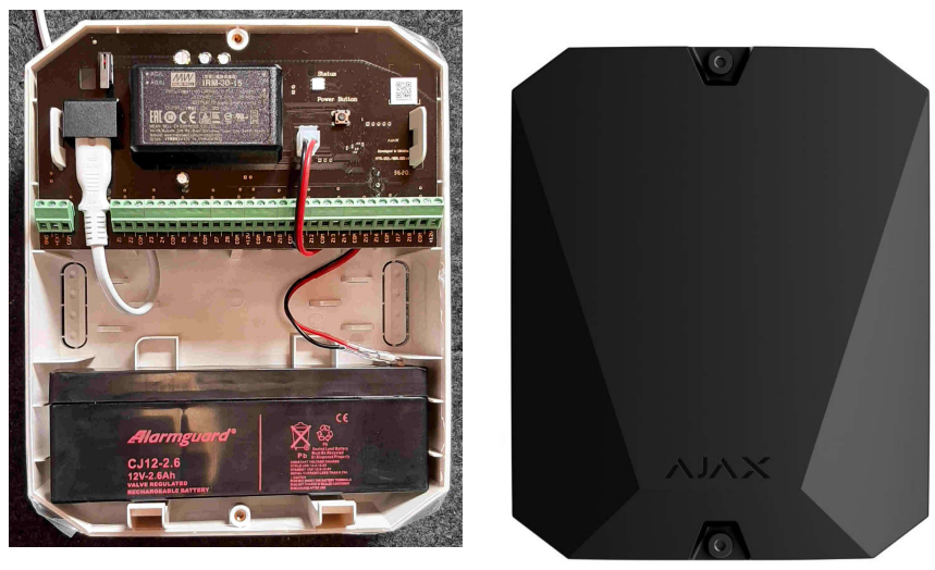 Ajax MultiTransmitter Schwarz | EPS