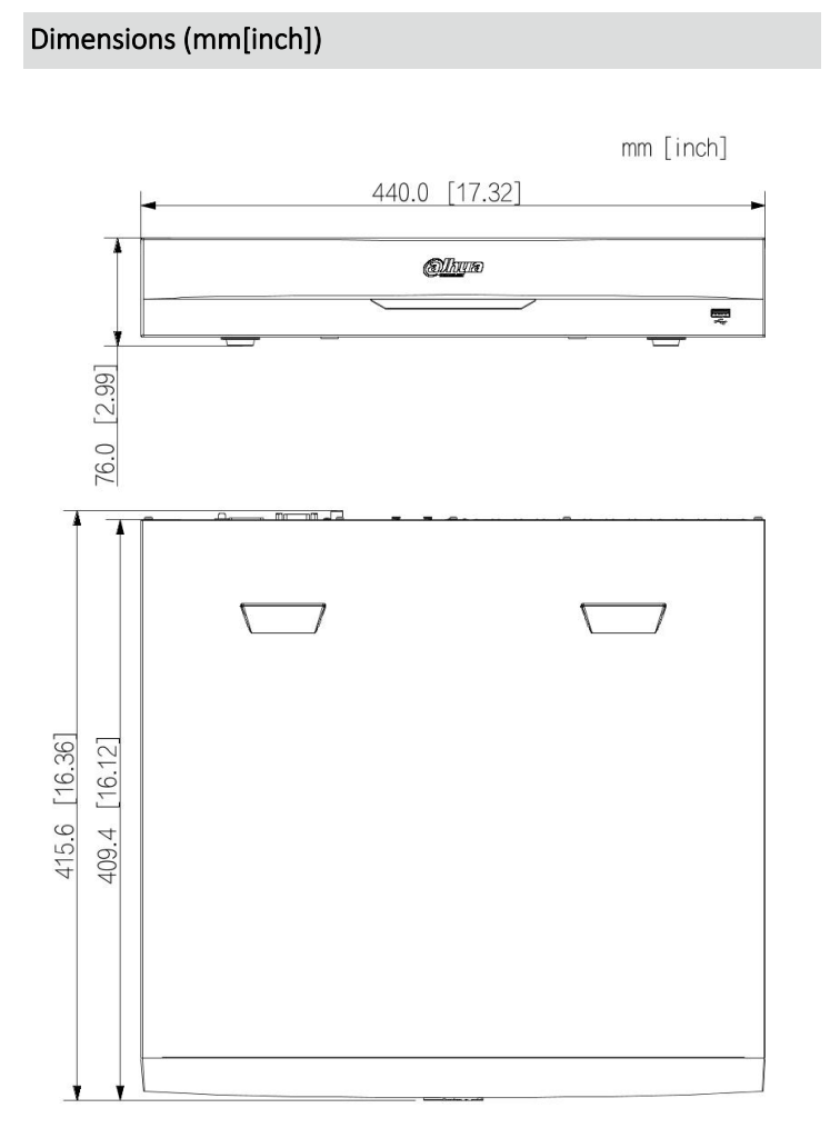 Dahua D-NVR5416-16HP-EI2 Dahua D-NVR5416-16HP-EI2 Detailansicht Bild 2 | EPS
