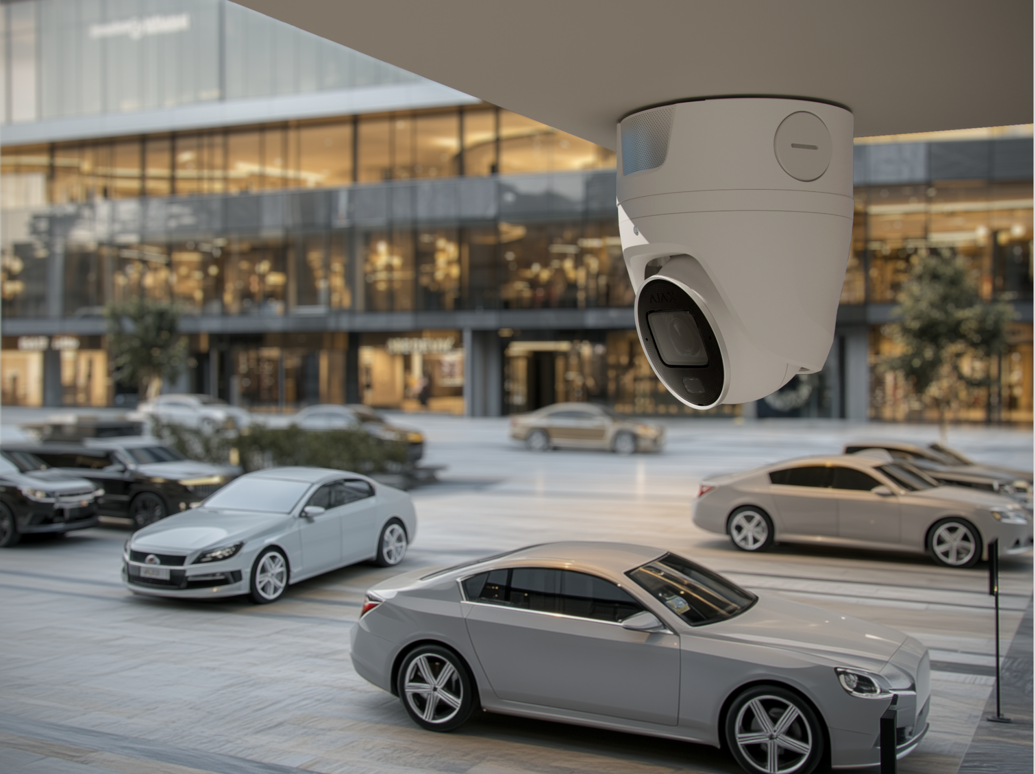 Ajax Superior TurretCam HLVF (8 Mp) Weiß Detailansicht Bild 5 | EPS