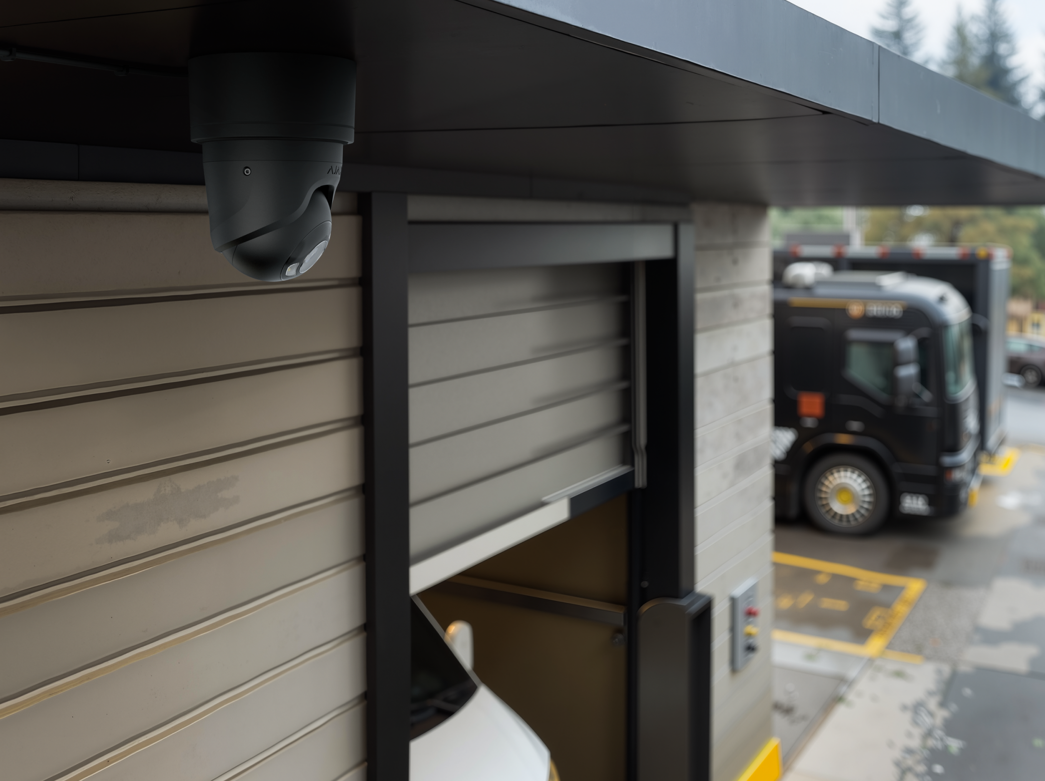 Ajax TurretCam HL (8 Mp/4 mm) Schwarz Detailansicht Bild 3 | EPS