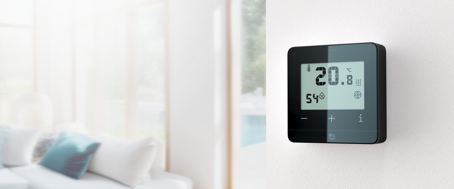 JB-151TP-AN Funk-Raumthermostat anthrazit