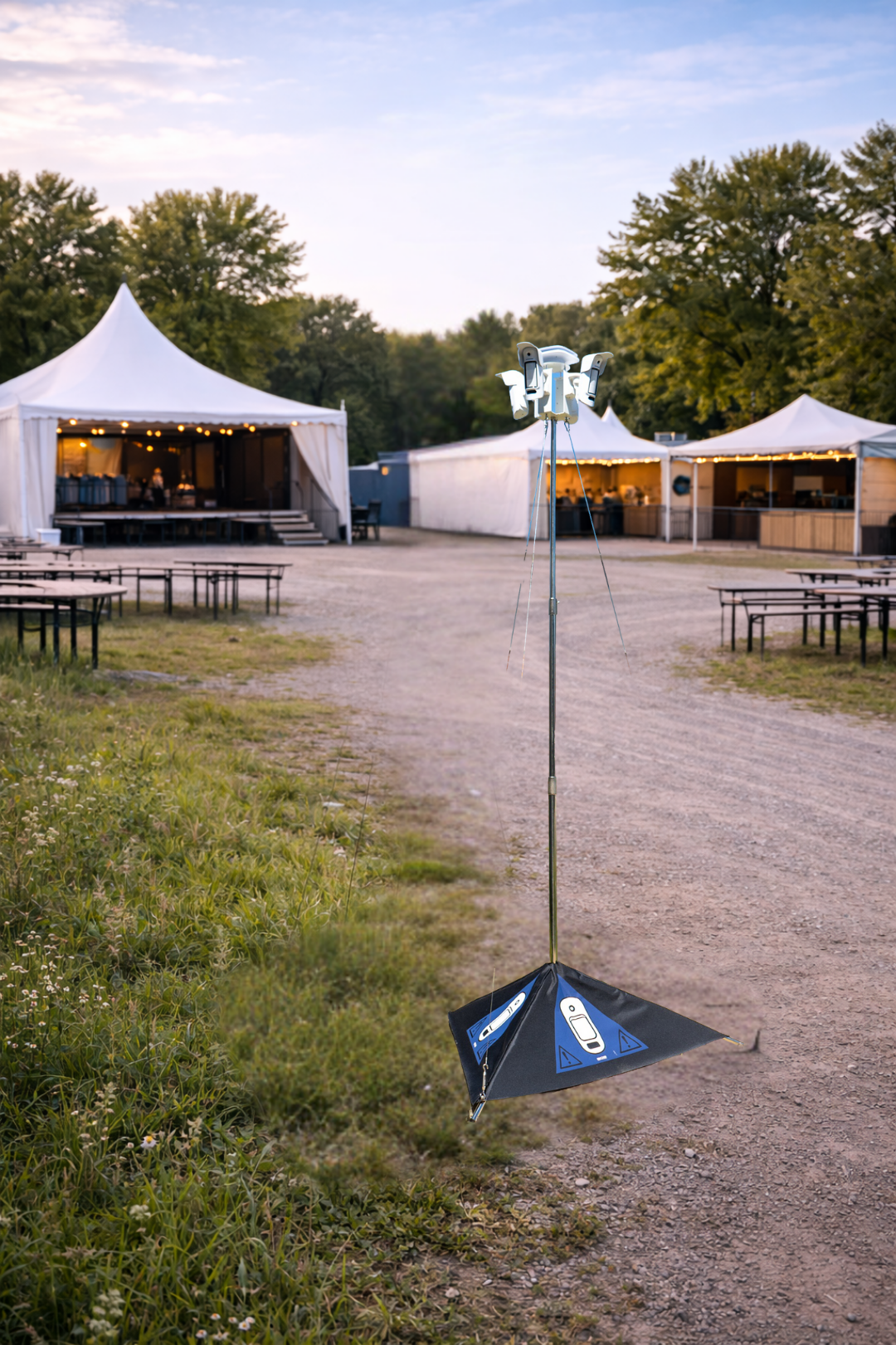 EPS-Überwachungsmast PeriProtector Ajax