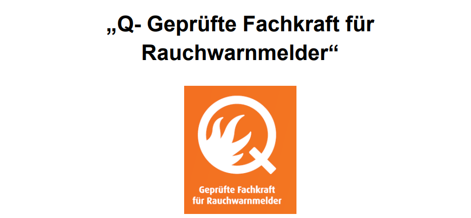 Q-Fachkrafttraining: Ein Schlüssel zur Sicherheit Logo, Werbung