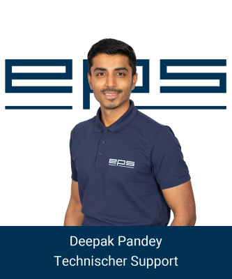 Deepak Pandey, Technischer Support - EPS Vertrieb
