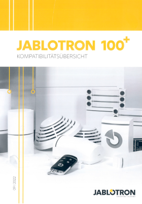Jablotron-Kompatibilitätsübersicht-100+